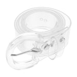 Transparent PVC Waist Belt with Transparent Buckle - 30MM